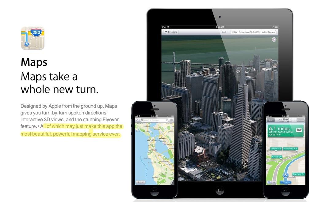 Apple corrects website to not claim their maps are the most powerful