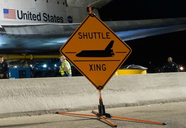Space Shuttle Sign