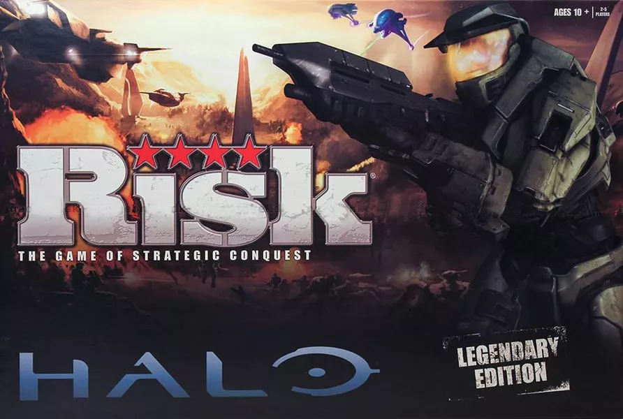 Halo Legendary Edition Risk Board Game
