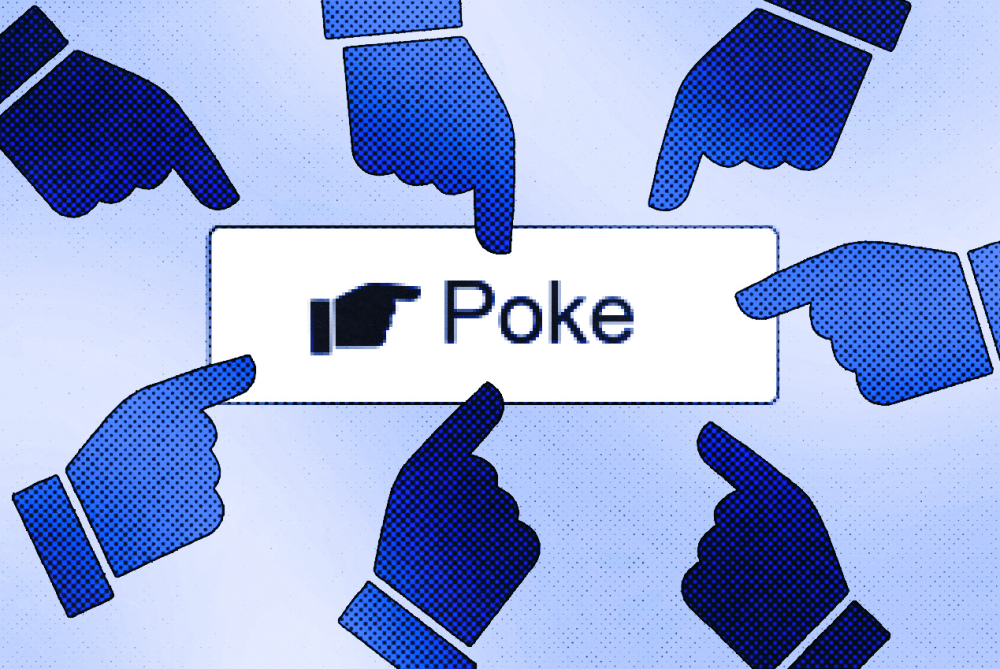 How did poking outlast the questions feature on Facebook?