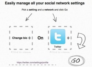 Manage settings on your social networks from one platform