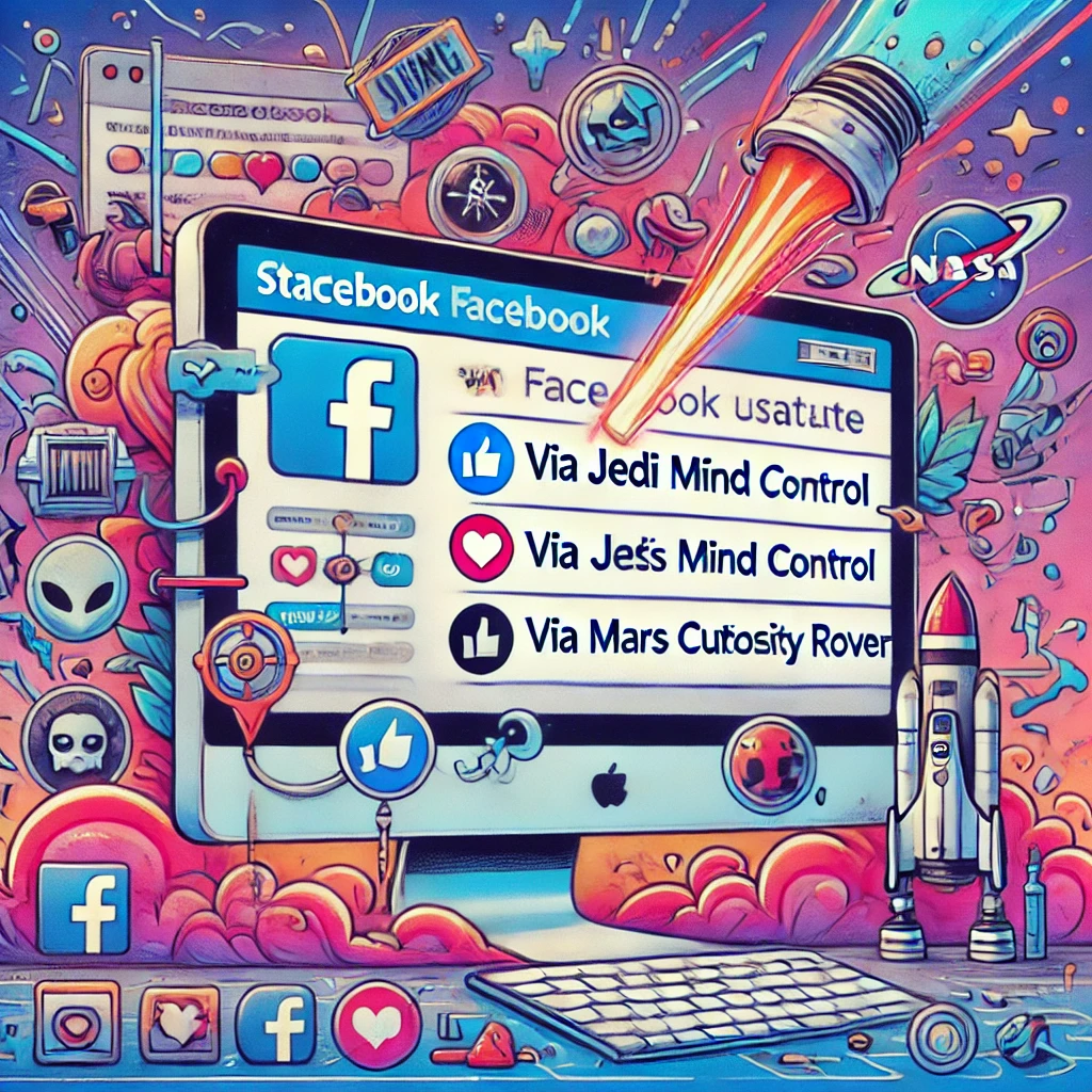 Turn your Facebook status updates into something fun