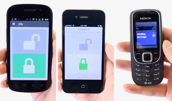 Unlock your door from anywhere in the world