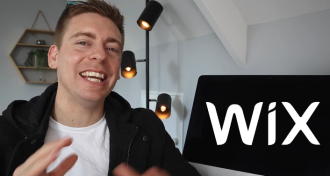 WiX enables you to create a free professional website