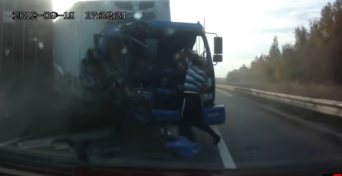 World’s luckiest truck driver