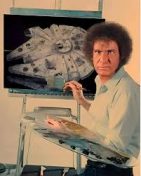 Is that Bob Ross? Look again