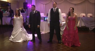 A Gangnam Style wedding dance