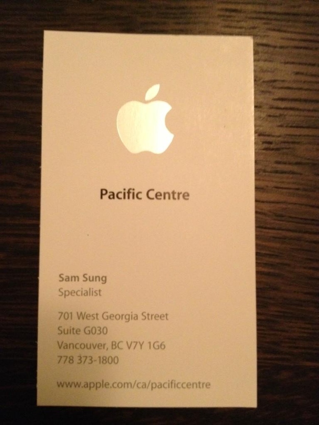 Best Apple Store Employee Name Ever
