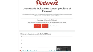 Pinterest will be down for maintenance today
