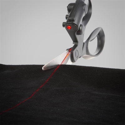 Laser scissors that will guide your way