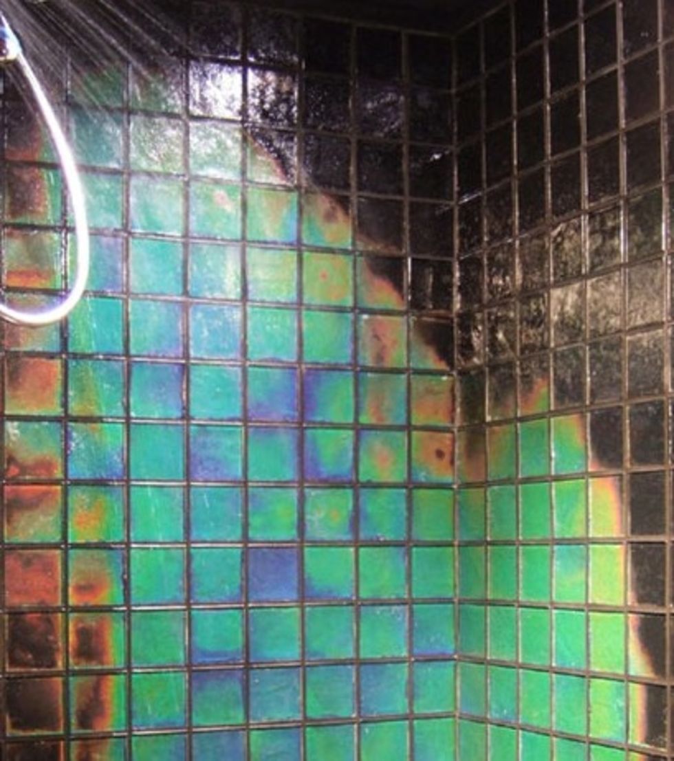 Tiles changing color by Temperature