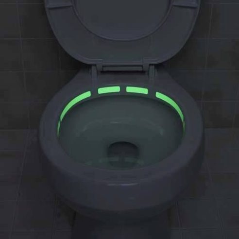 Toilet Illuminating Strips for Men