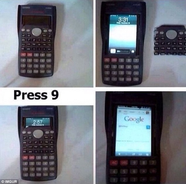 A DIY cheating calculator