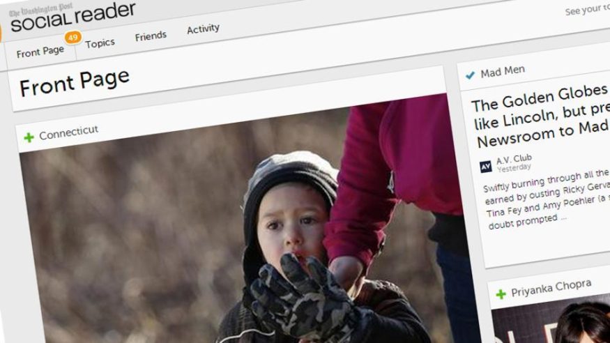 Washington Post Social Reader