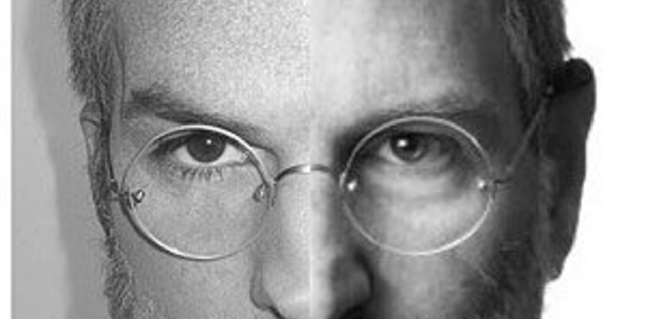 Ashton Kutcher as Steve Jobs