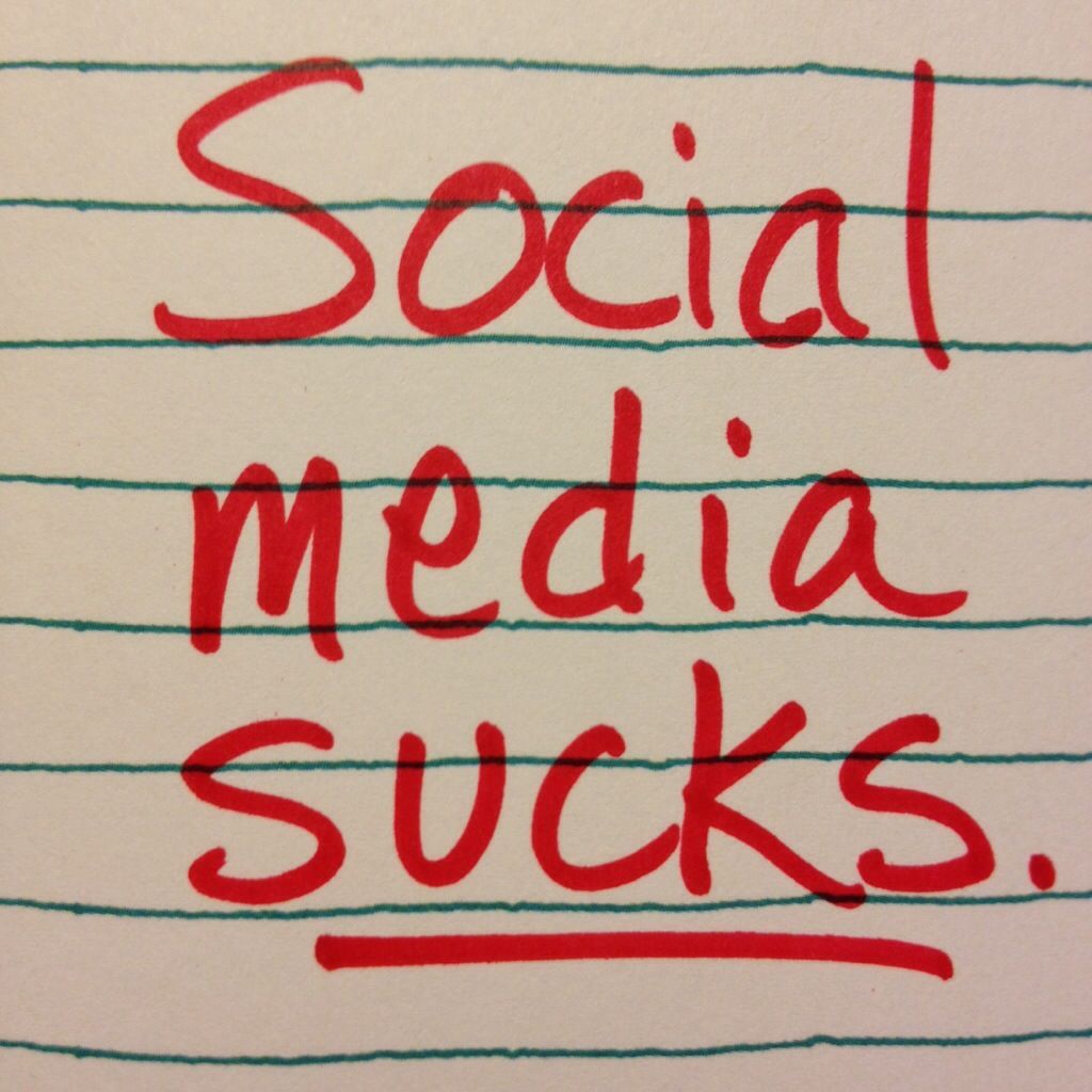 Do not be a social media user