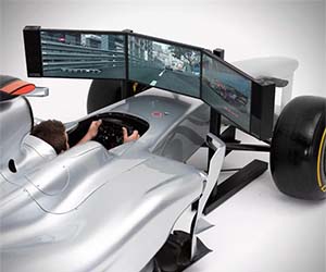 Experience the exhilaration of a life size Formula One car simulator without the danger 1 formula-one-car-simulator-2