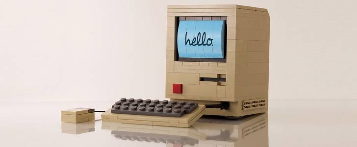 Introducing Macintosh. For the LEGO lovers among us