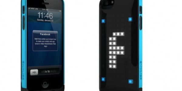 LED iPhone case lights notifications