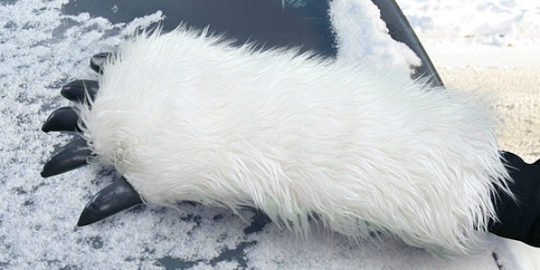 Star Wars Wampa windshield ice scraper
