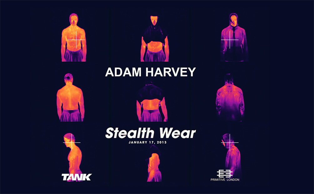 Fashionable hoodie blocks drone surveillance