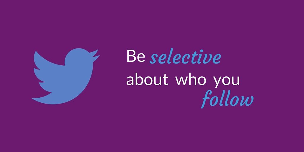Businesses should not follow everyone who follows them on Twitter