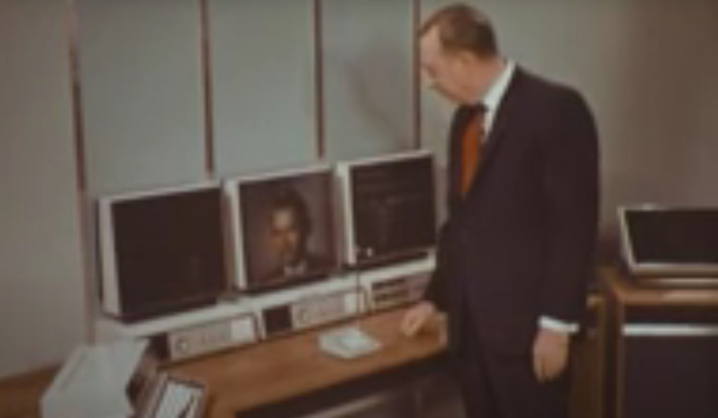 How Walter Cronkite described the home office of the 21st century