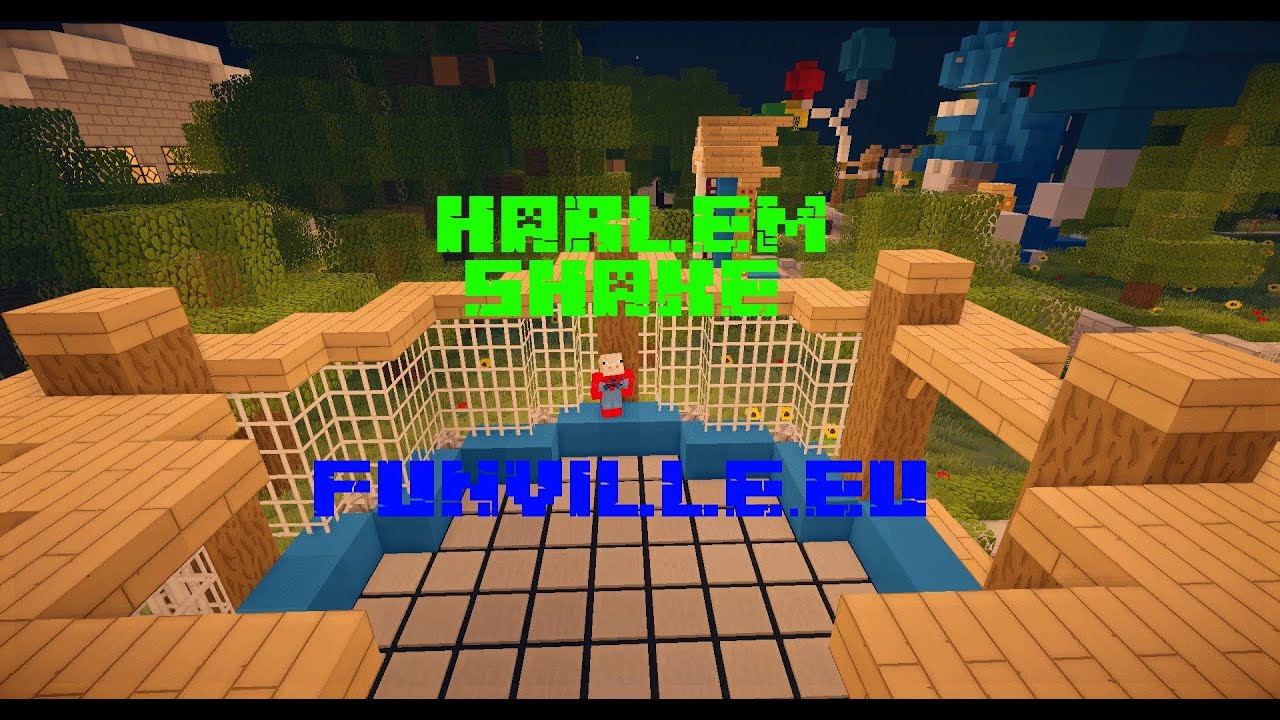 Minecraft gets the Harlem Shake treatment