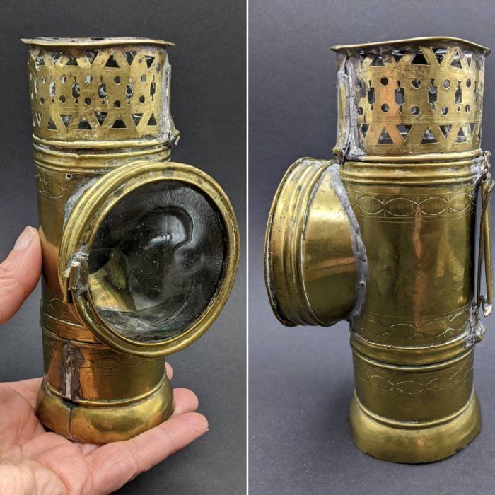 1900s Electric Bicycle Headlamp