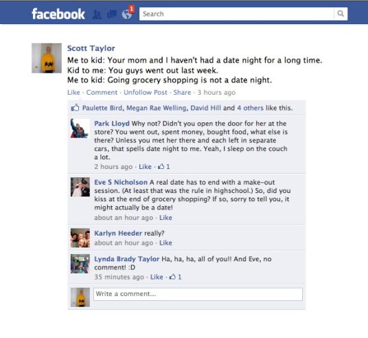 Facebook Threaded Comments