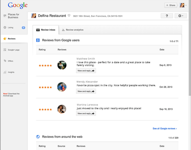 Google Reviews