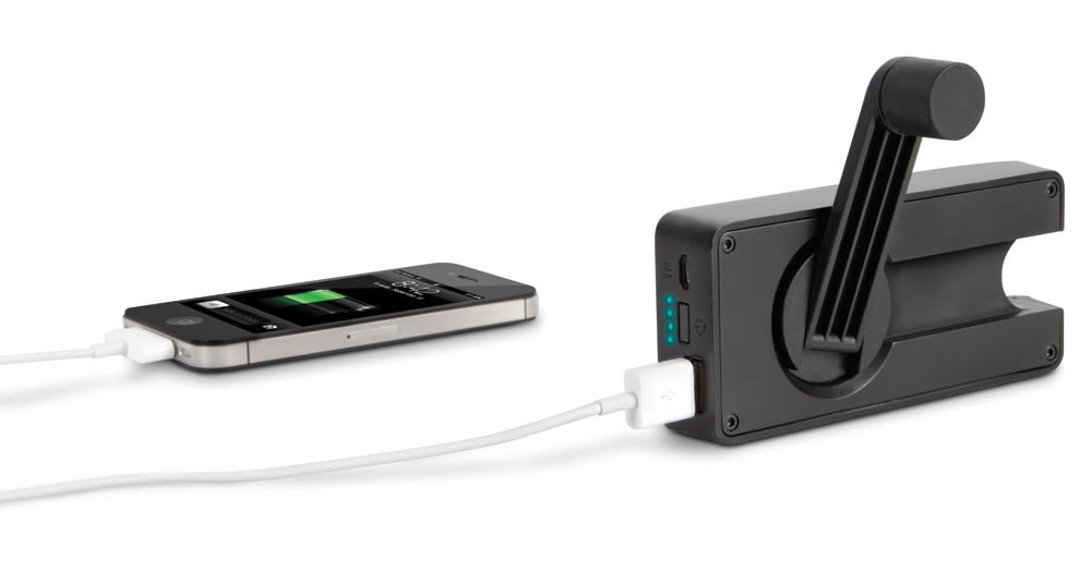 Power up while working out your forearms with these crank powered gadgets