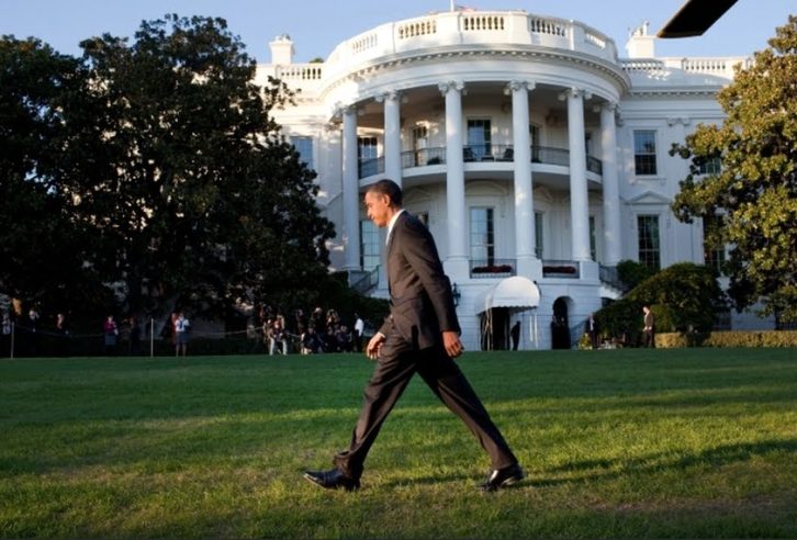 Obama at the White House