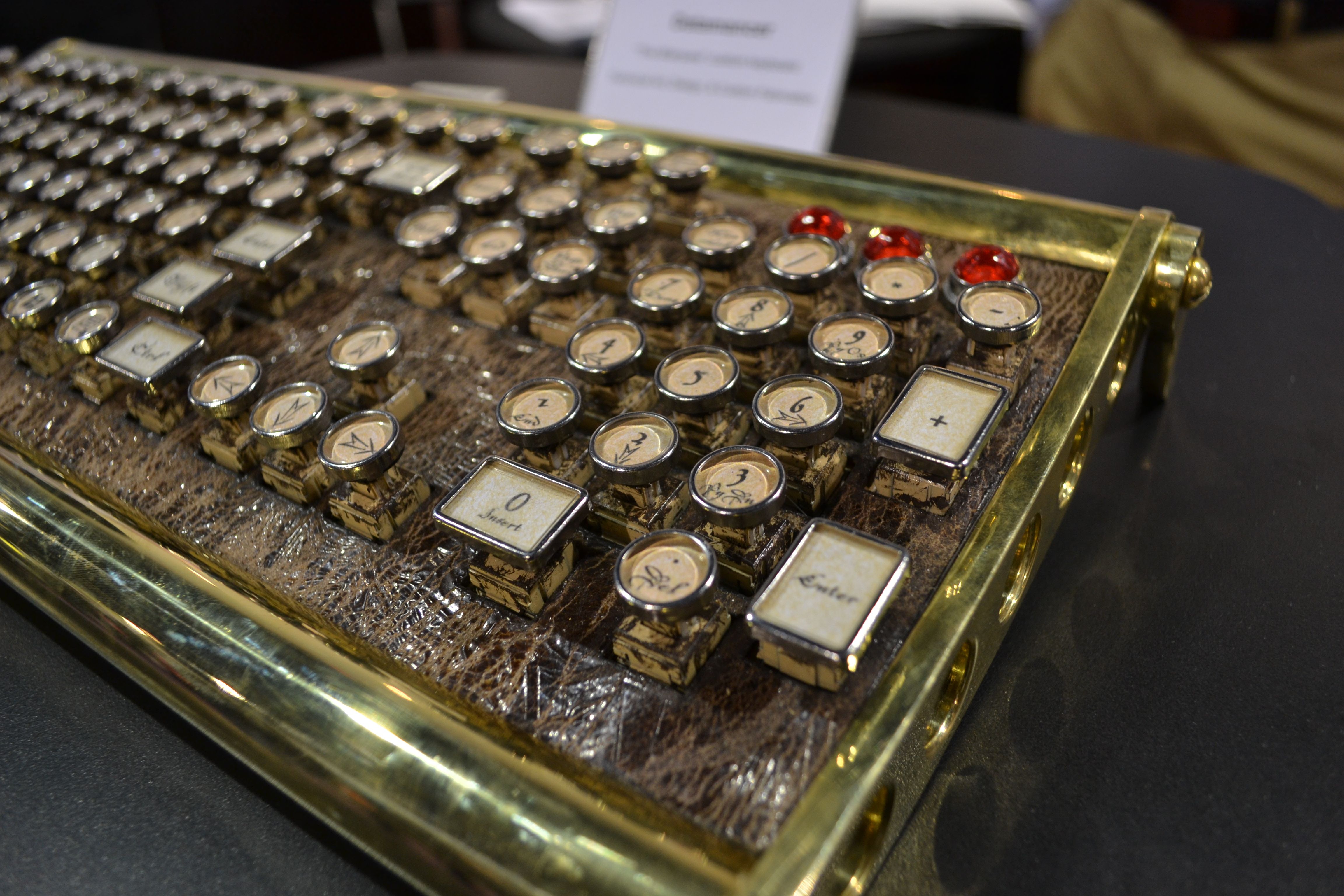 SteamPunk Keyboard 12