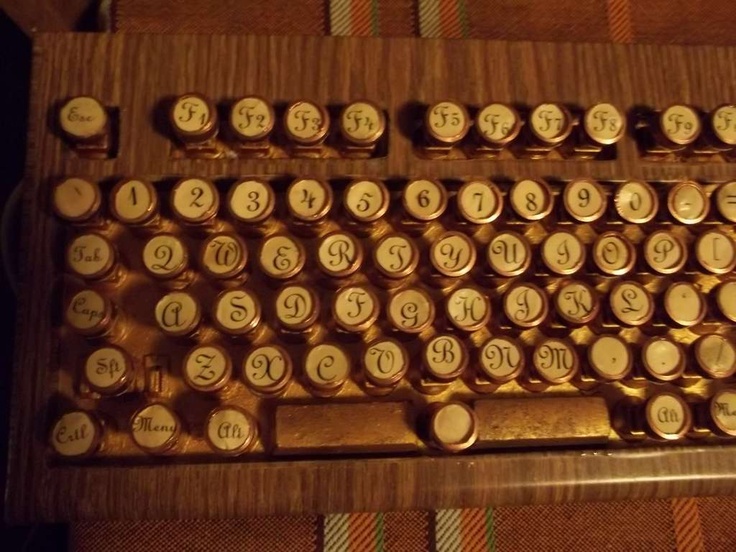 SteamPunk Keyboard 13