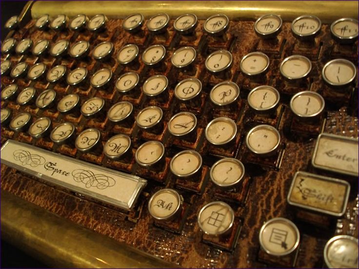 SteamPunk Keyboard 3