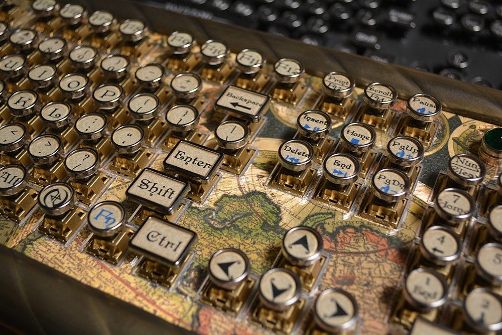 SteamPunk Keyboard 6
