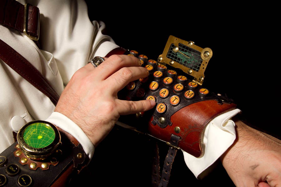 SteamPunk Keyboard 8