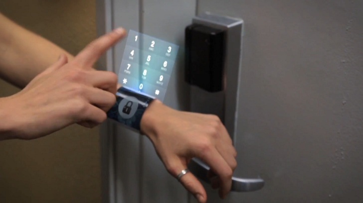 The iWatch isn't even real yet and there's already a video showing how to improve it 6 iwatch-home-security-2