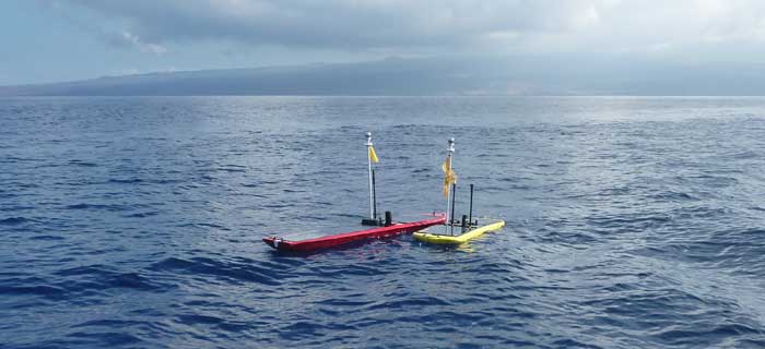 The data collecting robot in the seas from Liquid Robotics