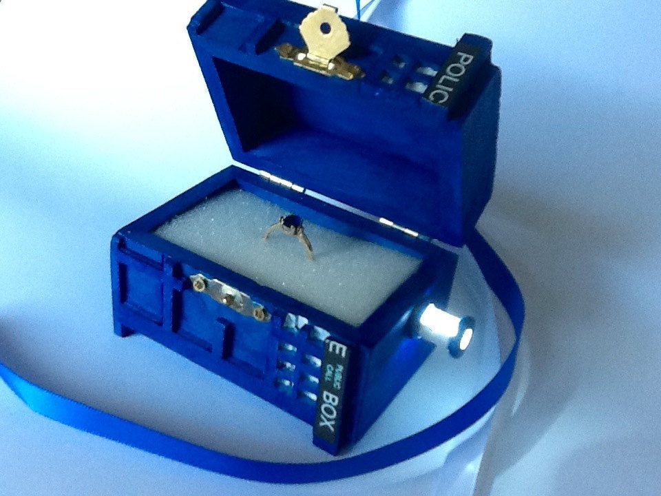 17 clever TARDIS creations 17 tardis-engagement-ring-box-2