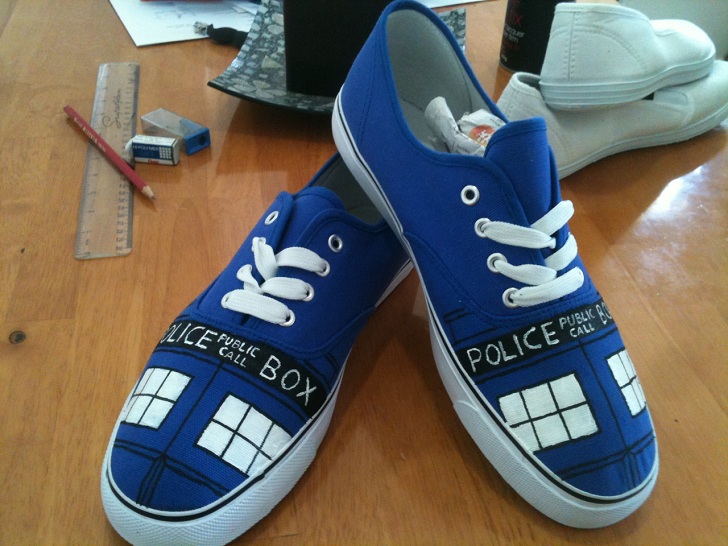 TARDIS Shoes