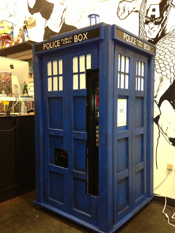 TARDIS Vending Machine