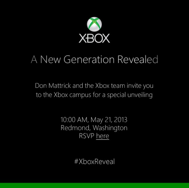 In case you missed it, the new Xbox will be revealed May 21 1 xbox-event-invitation-2