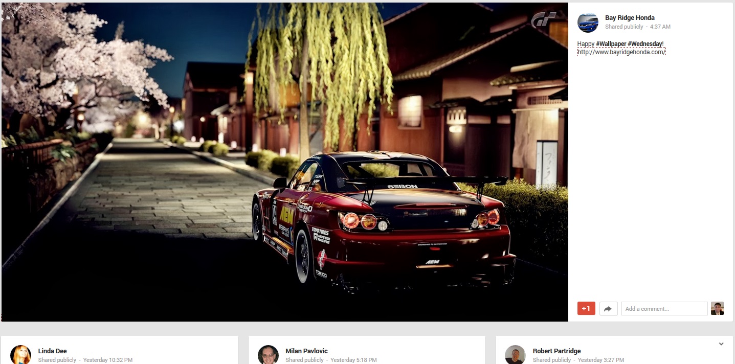 If you want attention on Google+, go large and horizontal with your images 2 google-plus-horizontal-business-2