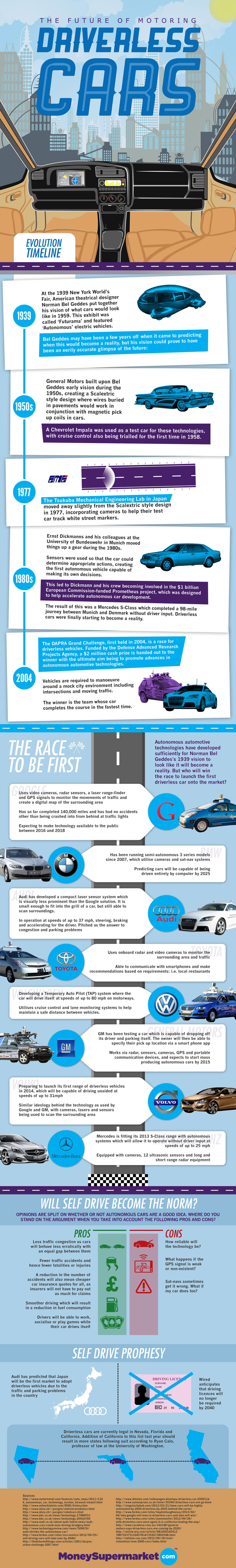 Driverless Car Infographic