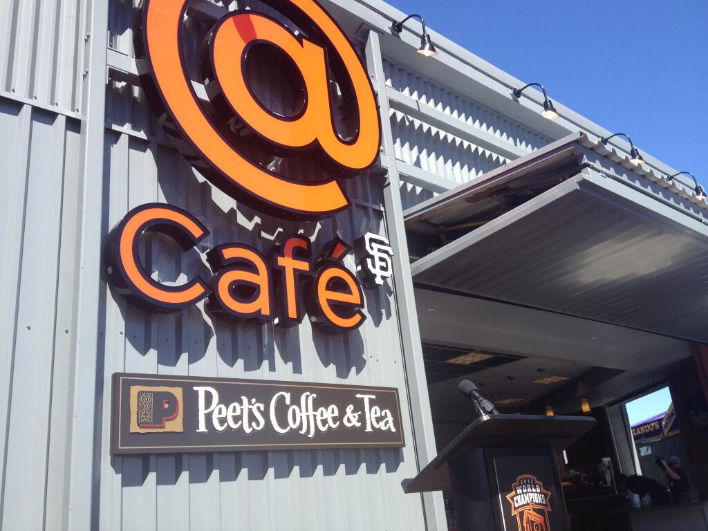 @SFGiants debut the @Cafe