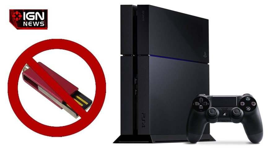 No External Hard Drive for PS4