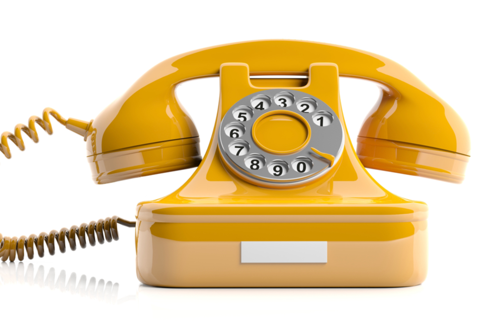 Why are you still using that dinosaur phone system?