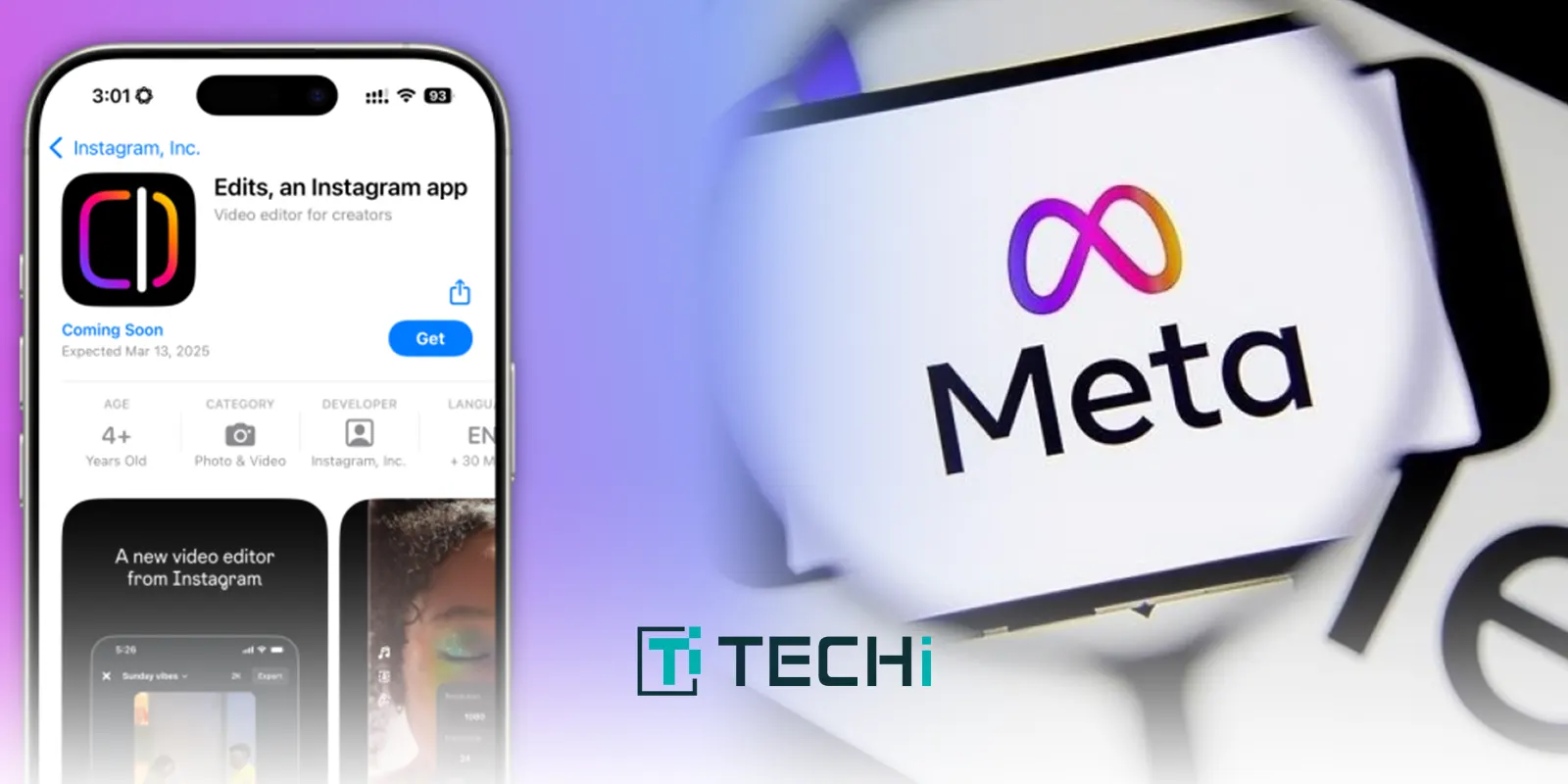 Meta announces a new CapCut rival called Edits